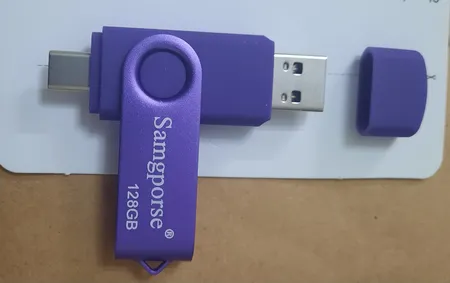 فلش مموری سمگپرس مدل OTG USB Type C ظرفیت 128 گیگابایت