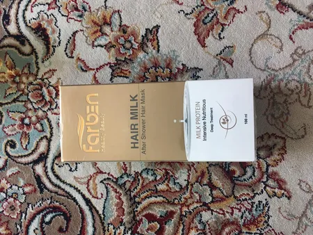 شیر مو فاربن مدل پروتئین حجم 100 میلی لیتر