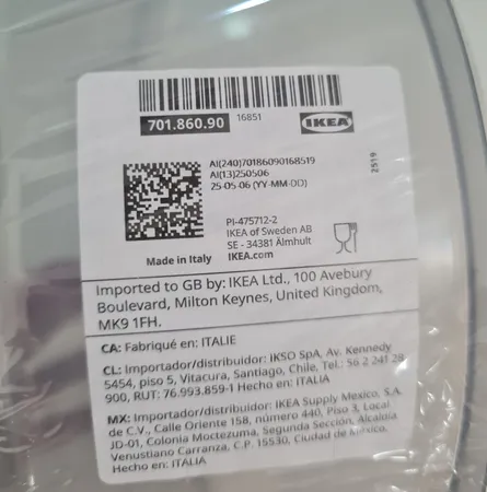 درپوش ماکروویو ایکیا مدل 701.860.90