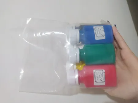 رنگ اکریلیک کد 2 حجم ۶۰ میلی لیتر بسته 6 عددی