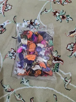 گل خشک بسته بندی مدل رنگارنگ