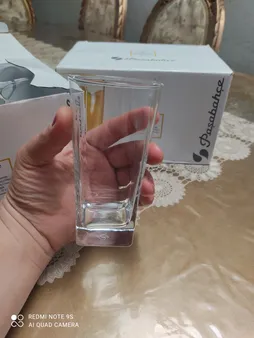 لیوان پاشاباغچه مدل Carre کد 41300 بسته 6 عددی