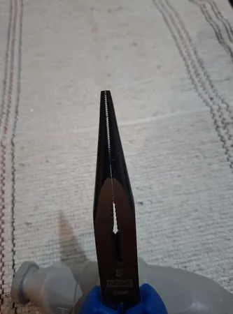 انبر دم باریک نووا مدل NTP-8009 سایز 8 اینچ