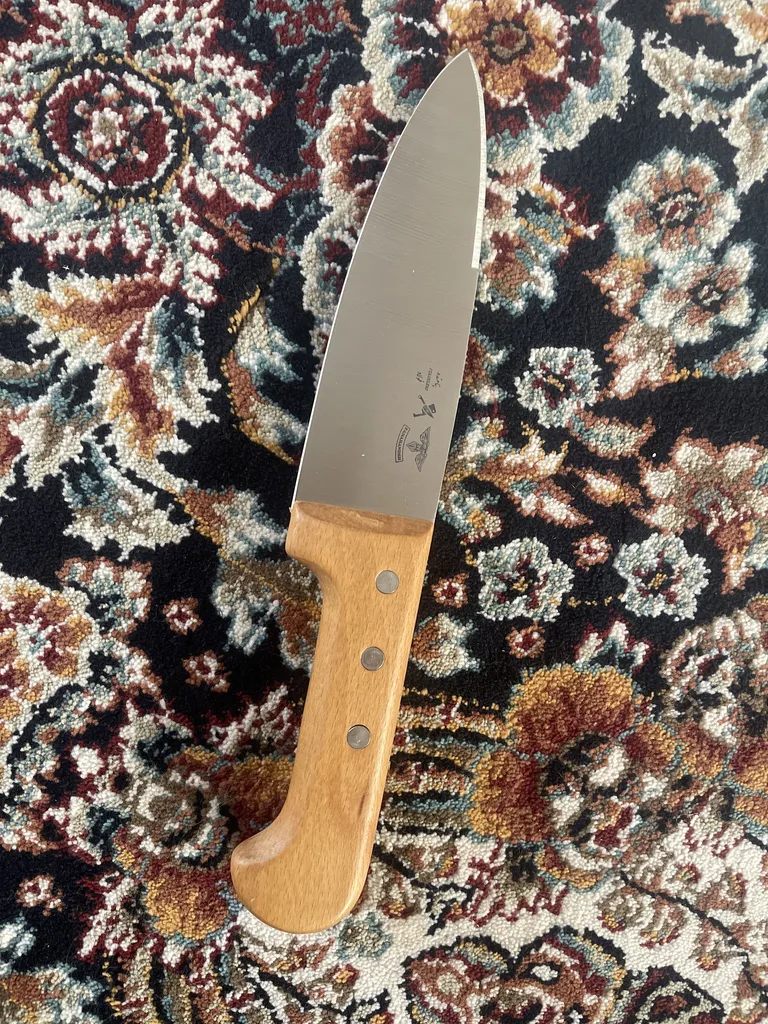 چاقو آشپزخانه پناهنده مدل چوبی کد 4