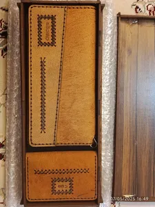 تجریه خرید ست هدیه مدل چرم طبیعی بزی دقت ترنج NG-3