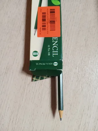 مداد مشکی آسیا مدل A21C بسته 12 عددی