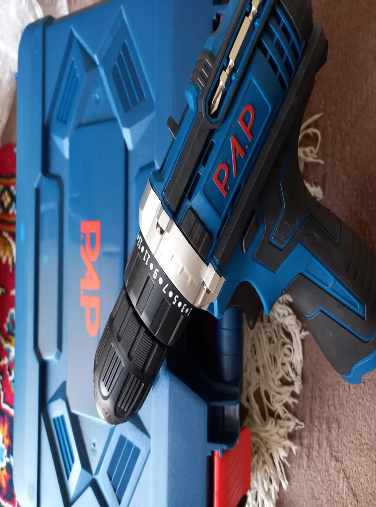 دریل پیچ گوشتی  پی ای پی مدل شارژی کد  1201