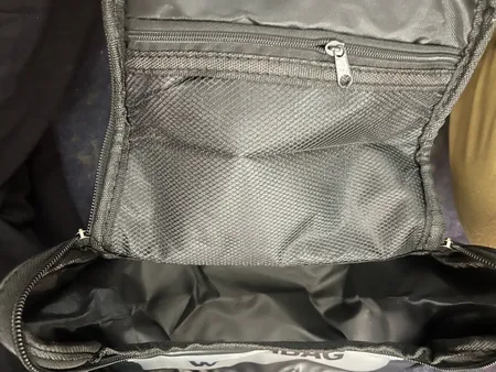 کیف لوازم آرایش زنانه واش بگ طرح چمدان ضد آب مدل BUYOT-149