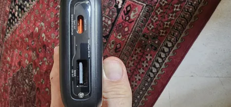 پاوربانک بیسوس مدل 22.5W QPow2 Dual Cable ظرفیت 10000 میلی آمپر ساعت