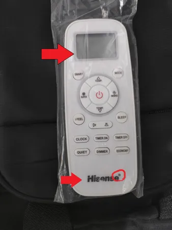 ریموت کنترل هایسنس مدل j11 مناسب برای کولر گازی هایسنس