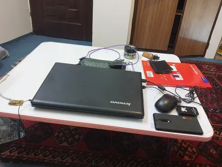 میز تحریر تاشو پارس مدل 80