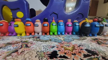 فیگور طرح آمانگ آس Among Us مجموعه 12 عددی