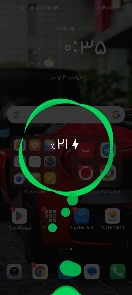 پاوربانک باسئوس مدل Adaman PPIMDA Digital Display ظرفیت 20000 میلی آمپر ساعت
