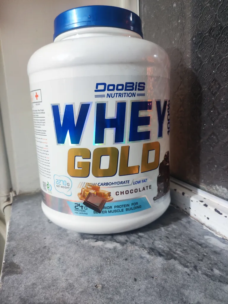 پودر پروتئین وی 100 درصد گلد دوبیس - 2270 گرم