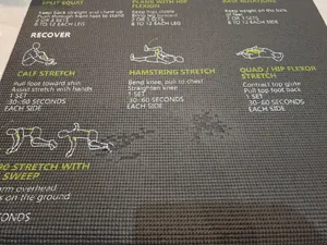 تجریه خرید زیر انداز یوگا اجیلی نکس مدل پی وی سی ضخامت 6 میلی متر