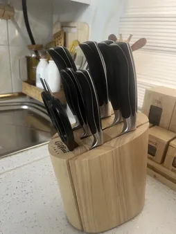 سرویس چاقو 8 پارچه جی فی نی کد 108H