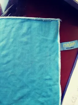 دستمال میکروفایبر ناژه طرح 1