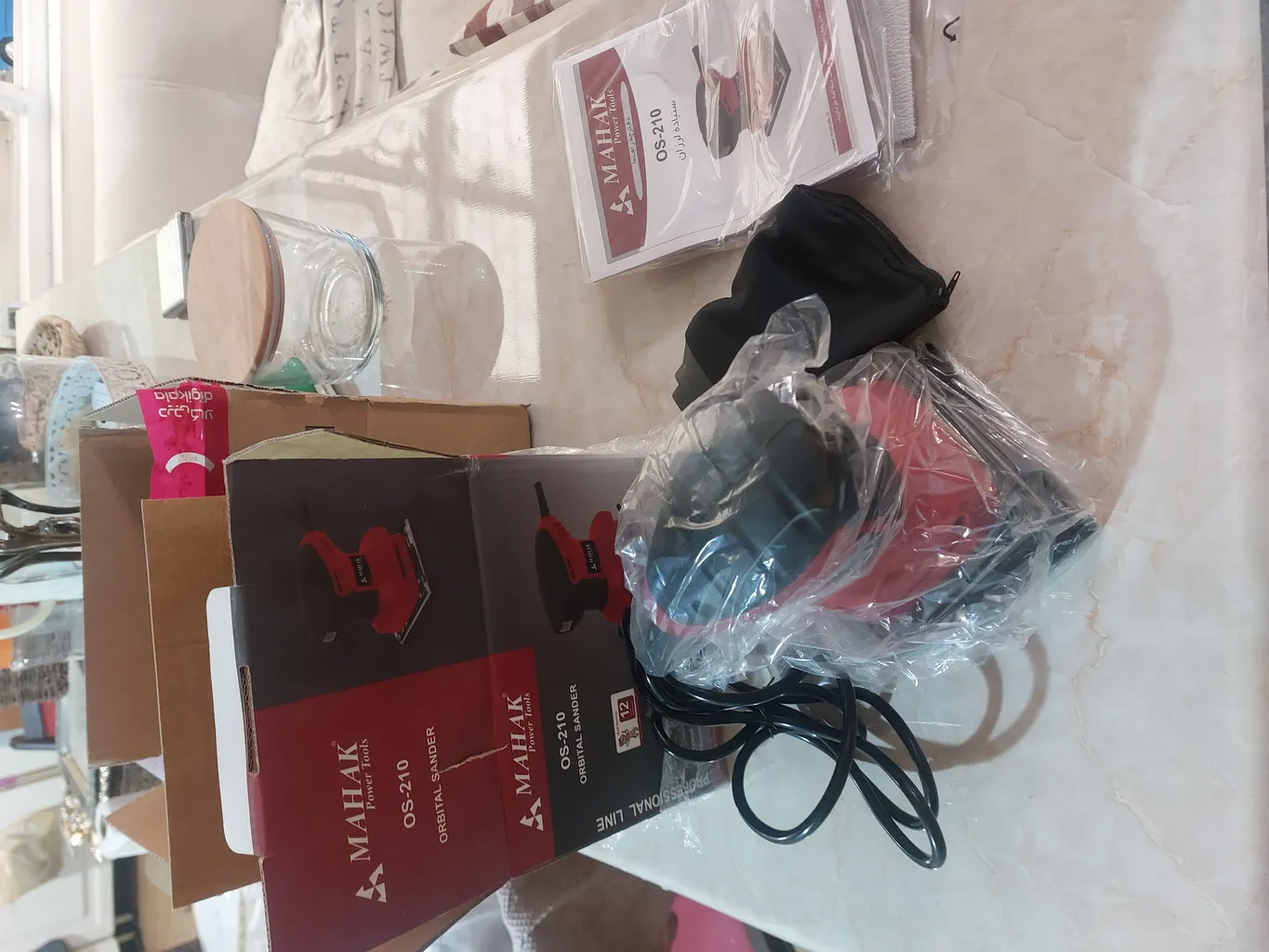 دستگاه سنباده زن محک مدل OS_210