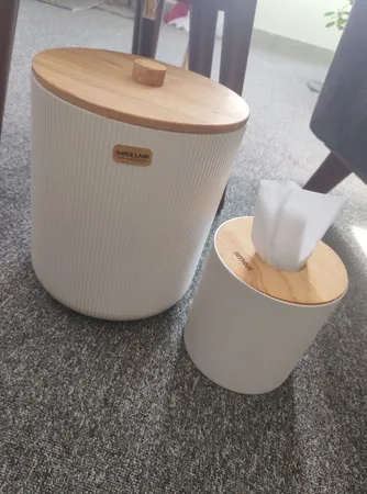 جای دستمال کاغذی لیمون مدل استوانه کد DH2370