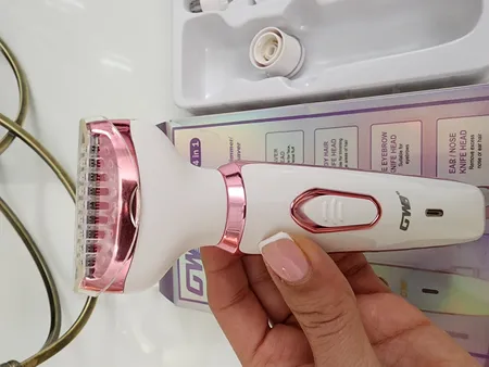 ست اصلاح موی بدن بانوان جی دبلیو مدل gw-223