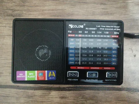 اسپیکر بلوتوثی قابل حمل گولون مدل RX-8866BT