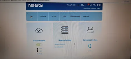 مودم LTE قابل حمل نتربیت مدل NWR-940X
