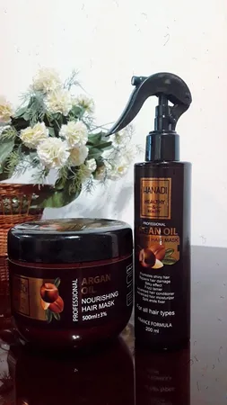 ماسک مو هانادی مدل ARGAN مجموعه 2 عددی