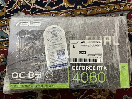 کارت گرافیک ایسوس مدل Dual GeForce RTX 4060 EVO OC Edition 8GB GDDR6