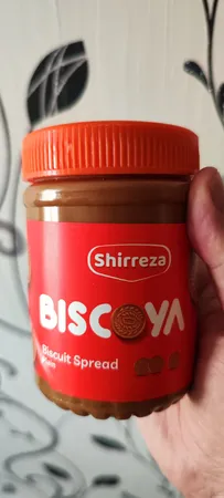 کرم بیسکوییت شیررضا - 400 گرم