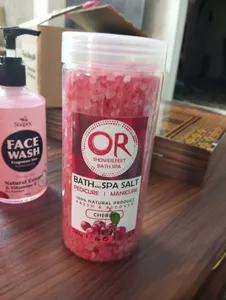 تجریه خرید نمک حمام اور مدل Cherry وزن 800 گرم