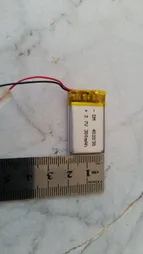 باتری لیتیوم پلیمر مدل 402030DM ظرفیت 300 میلی آمپر ساعت