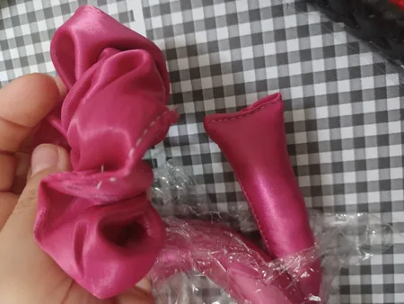 بیگودی مدل کرلی روبان به همراه کش مو بسته 2 عددی