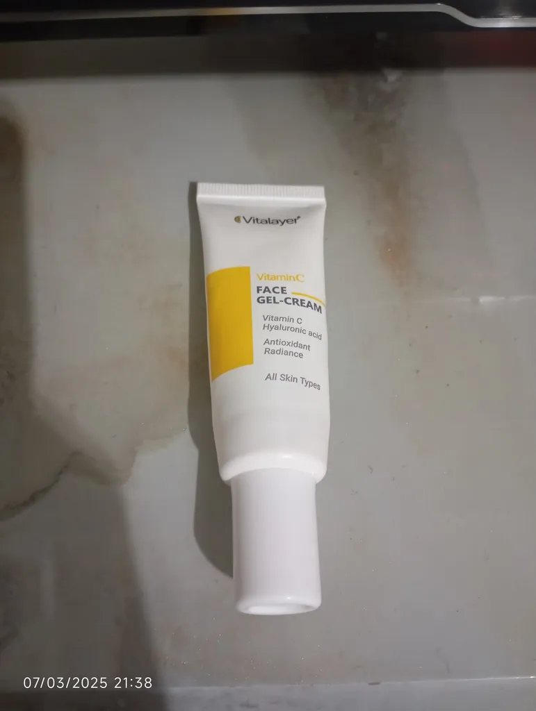 کرم ژل ضد چروک ویتالیر مدل ویتامین سی حجم 30 میلی لیتر
