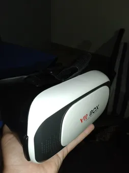 هدست واقعیت مجازی وی آر باکس مدل VR Box به همراه DVD نرم افزار