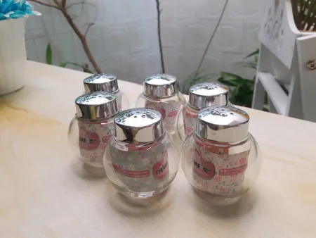 نمک پاش نیلوفر مدل توپی بسته 6 عددی