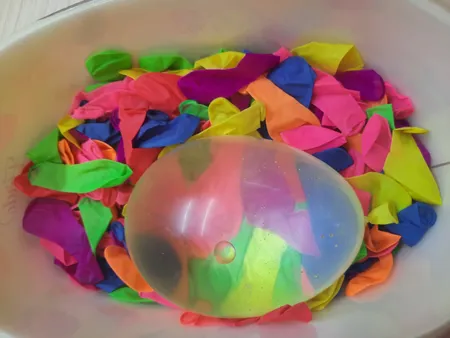 بادکنک آبی مدل واتربالن بسته ۵۰۰ عددی