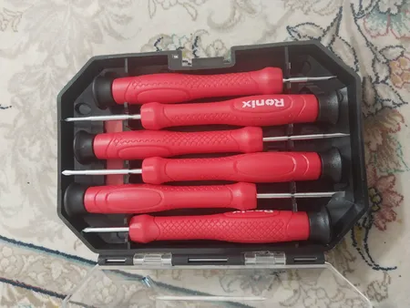 پیچ گوشتی ساعتی رونیکس مدل RH-2712 مجموعه 6 عددی