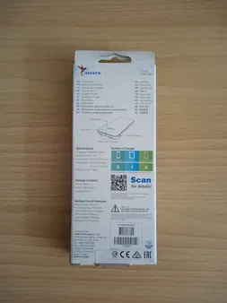 پاوربانک ای دیتا مدل T10000 ظرفیت 10000 میلی آمپر ساعت