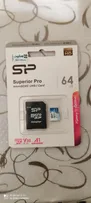 کارت حافظه microSDXC سیلیکون پاور مدل Superior Pro کلاس 10 استاندارد UHS-I U3 سرعت 100MBps ظرفیت 64 گیگابایت به همراه آداپتور SD
