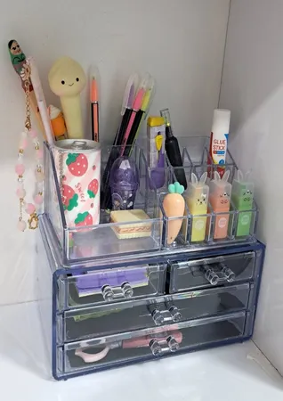 استند لوازم اداری رومیزی مدل چهار کشو