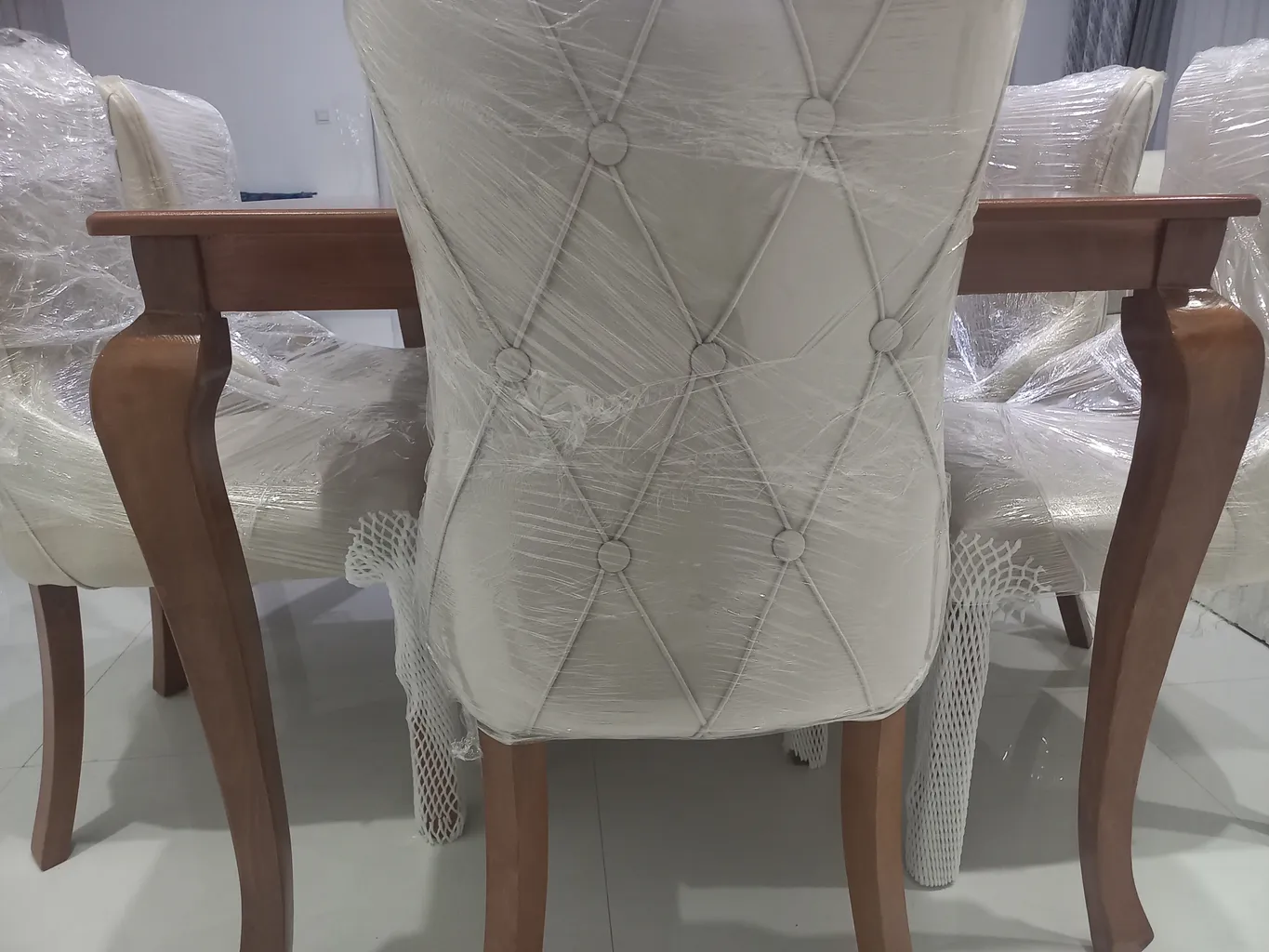 میز و صندلی ناهارخوری 6 نفره مدل چستر 003