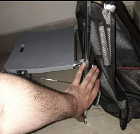 چرخ خرید ادریک مدل صندلی دار