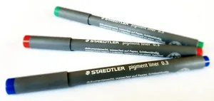 تجریه خرید راپید استدلر مدل pigment liner 308 قطر 0.3 میلی متر