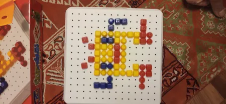 بازی نقطه چین قلقلک مدل 02