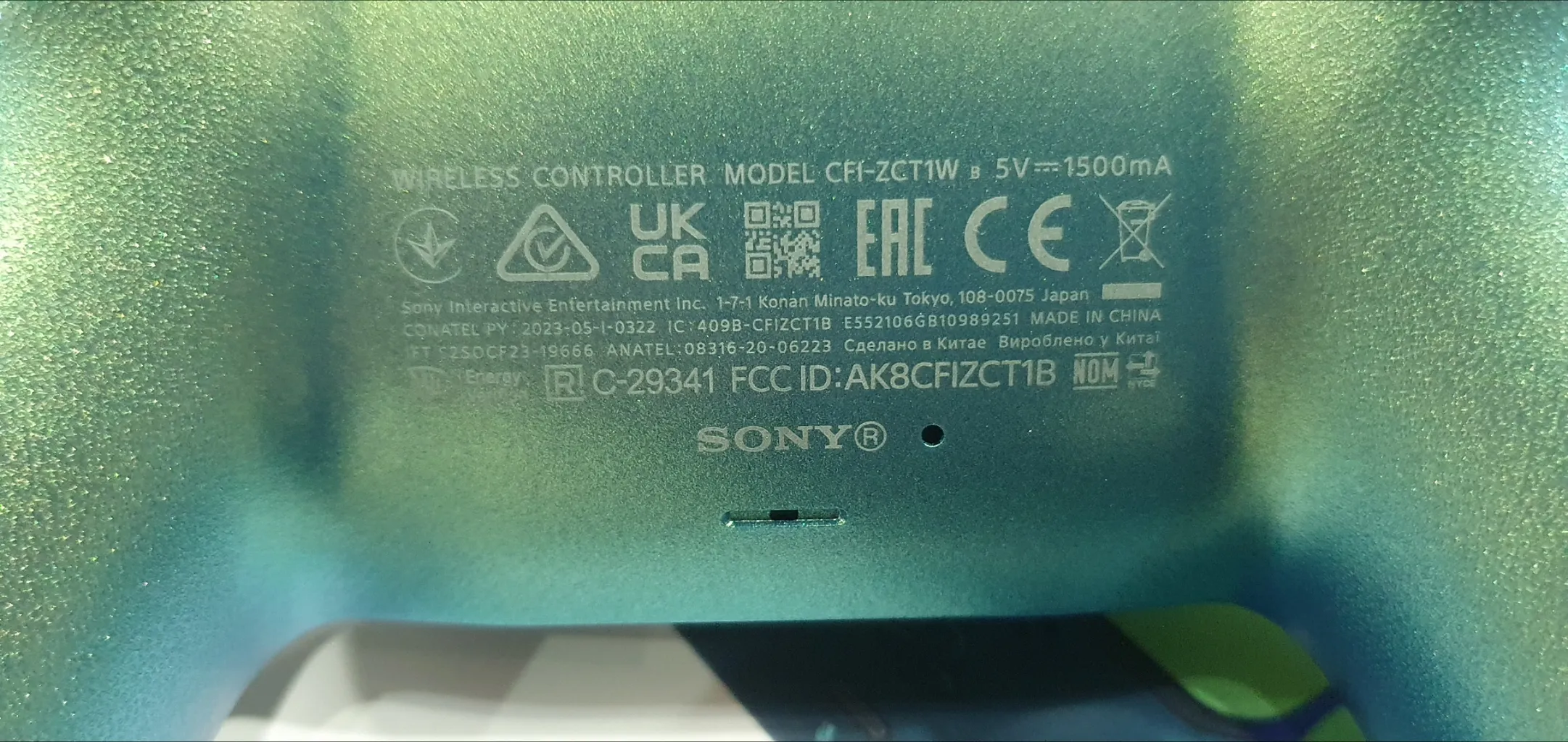 دسته بازی پلی استیشن 5 سونی مدل Chroma Teal