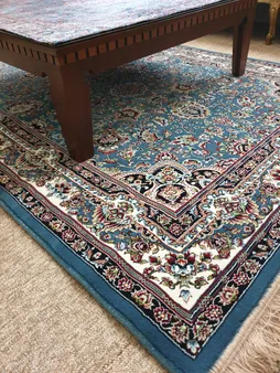 فرش ماشینی فرش سهند کد VF17.VA زمینه آبی