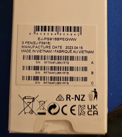 قلم لمسی سامسونگ مدل S pen EJPS918 مناسب برای گوشی موبایل سامسونگ Galaxy S23 Ultra