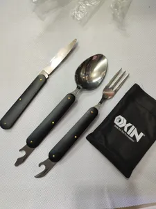 تجریه خرید قاشق و چنگال سفری اکسین مدل تاشو ST3