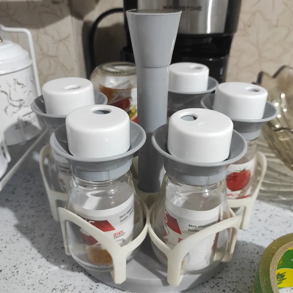 ست جا ادویه 6 پارچه کاپریس مدل بیوتی کد 03