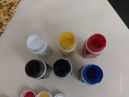 رنگ آکرلیک لکسوو مدل MULTY حجم 30 میلی لیتر مجموعه 6 عددی